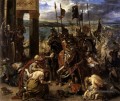 L’entrée des Croisés dans Constantinople romantique Eugène Delacroix